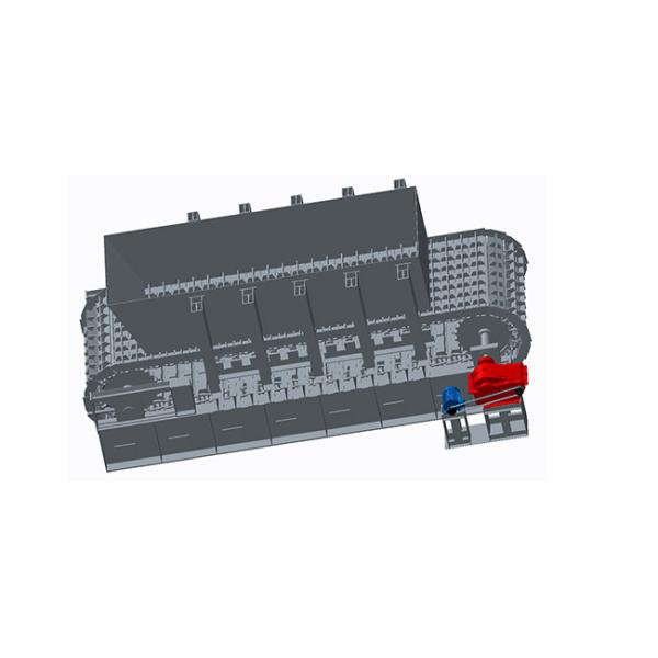 Mining Chain Apron Conveyor Heat Resistant For Hot Materials