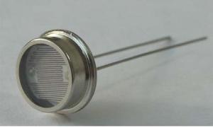 China Metal CDS Photo Conductive Cell 4mm 0.5M Ohm , Light Dependent Resistor wholesale