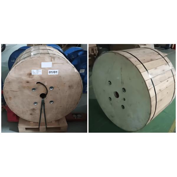 Multi Purpose Yellow Fiber Optic Cable Stranded For Lan Nework