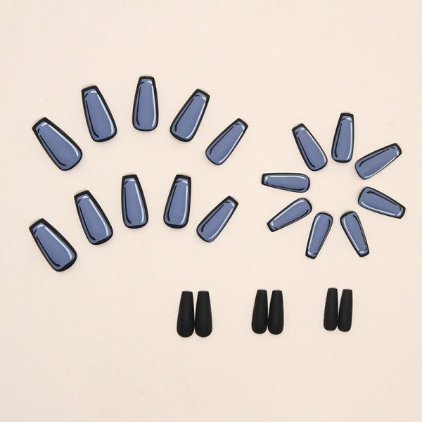 2023 Style OEM Luxury Long 2D Press On Nails Tips for Custom False Nails Light Weight