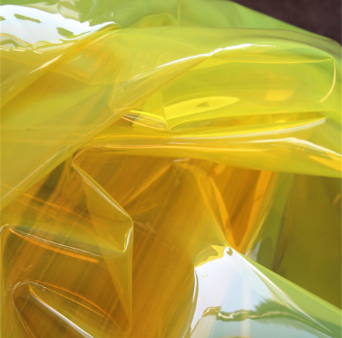 Crystal Like Pigmented Transparent TPU Fabric