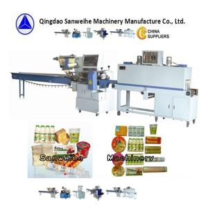 China Full Sealing Type PLC Control Shrink Wrap Packing Machine Form Fill Seal Packaging Machine wholesale