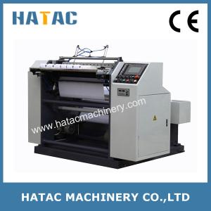 China Computer Paper Roll Slit Rewind Machine,POS Paper Slitting Rewinding Machine,Thermal Paper Roll Making Machine wholesale