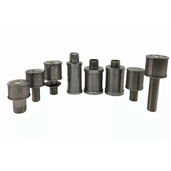 304 316l Wedge Wire Filter Nozzle Resist High Temperature
