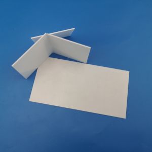 High Thermal Conductivity Alumina Sheet / Alumina Ceramic Board 1mm Thickness