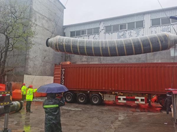 Quality Self-floating rubber hose for Dredging, Dredger parts, Floating pipe, displacement pipe, floating tube for sale