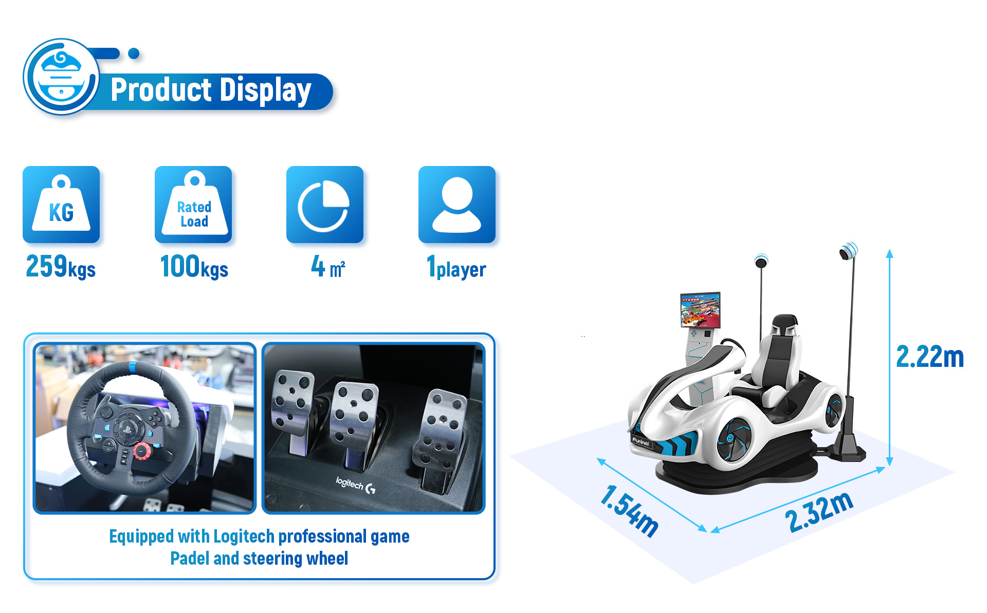 9dvr race games machine VR Karting Racing Car Game Machine with VR Helmet