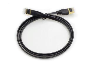 China FTP STP Flat Cat6e Ethernet Cable / Patch Cord Cable Custom Length And Color wholesale