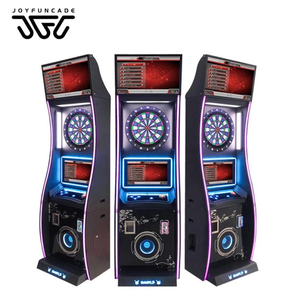 Multilingual Support Dart Board Arcade Machine with Branding Options Custom Ads Dart Machine For Sale