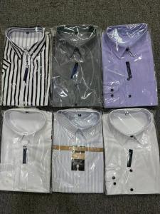 China Fashion Polo Dress Shirts Long Short Sleeve Regular Shirts Formal Dress Kcs34 wholesale
