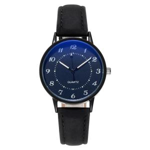 China Classic Women's Casual Quartz Leather Band Strap Watch Round Wrist Watches Luminous Waterproof wholesale