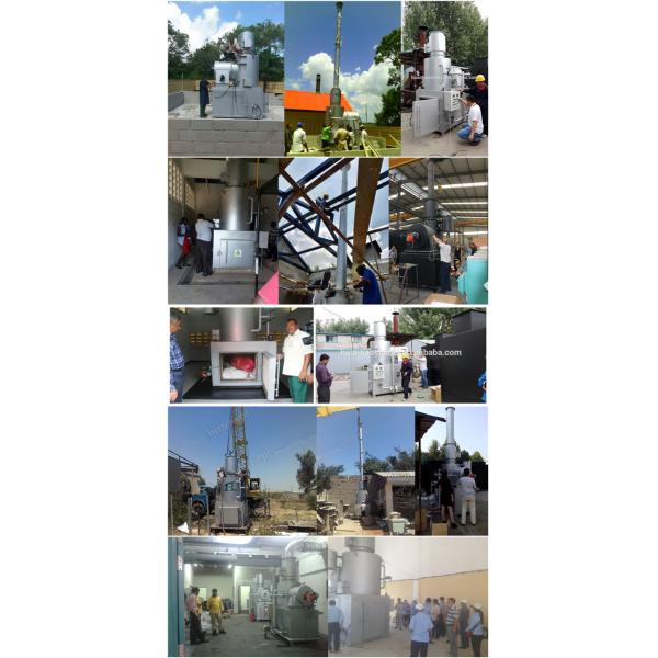 Engine-Powered Smokeless Cremation Machine with Video Outgoing-Inspection Provided