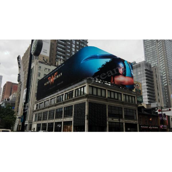 P4 Easy Install Outdoor Advertising LED Display Fixed Installation IP65 waterproof
