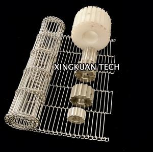 China Z Shape Ladder Wire Mesh Belt For Fiber For Textile And Packaging Shrinking Sectors wholesale
