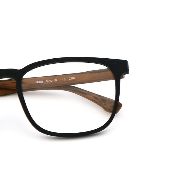 Imitation Wood Optical Frames Acetate Glasses Frame MR 1688