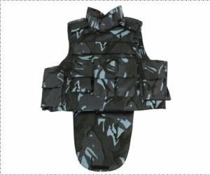 China Camouflage Full protective NIJ IIIA 9mm Aramid fiber bullet proof vest for Police and Military Use wholesale