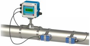 Residential Inline Water Flow Meter LCD Irrigation Mass Flow Measurement
