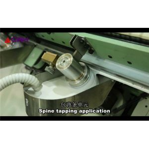 Automatic Cold Glue Taped Notebook Making Machine/white glue binding