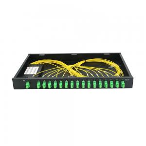 China 16 Port SC APC Fiber Optic Audio Splitter 1x16 For Uniform Optical Signal Distribution wholesale