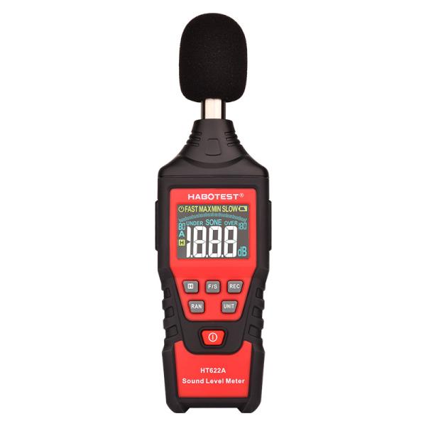 Quality 50dB Digital Sound Level Meter , HT622A Noise Measuring Instrument for sale