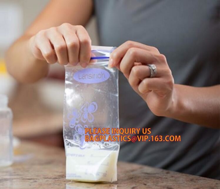 biodegradable eco-friendly FDA clear juice sealed drink pouches translucent reclosable hand held zipper plastic drinking