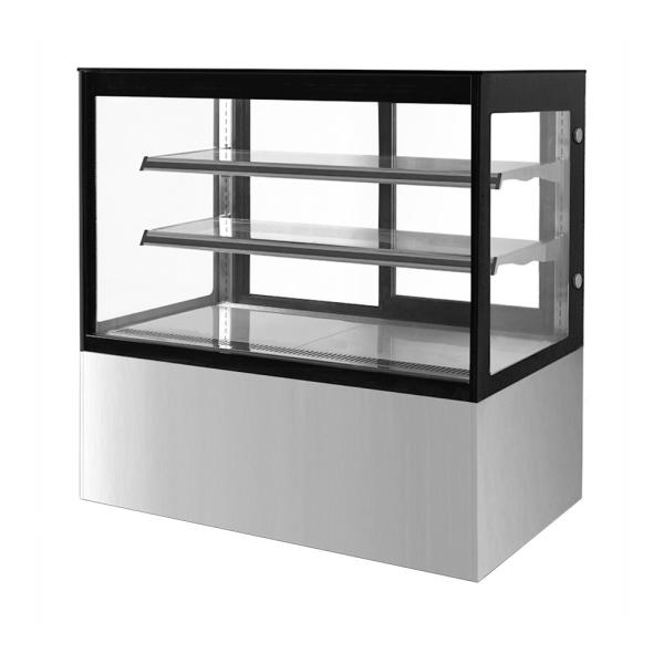 Quality Refrigerated Countertop Bakery Display Case With Stainless Steel Or Marble Base for sale