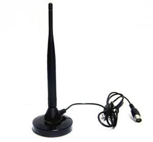 DC 3.3-5.0V Supply Voltage Active Digital TV Antenna with LED Booster 170-230/470-862MHz