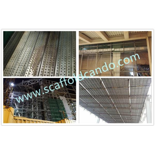 Pre-galvanized Q235 scaffolding steel plank steel board working platform 210*1000mm,1500mm,2000mm,3000mm,4000mmL