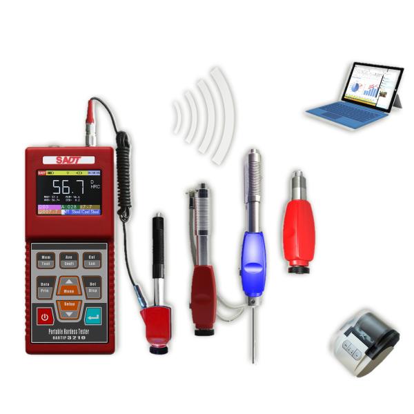 Quality Wireless Probe LCD Handheld Portable Rockwell Hardness Tester for sale
