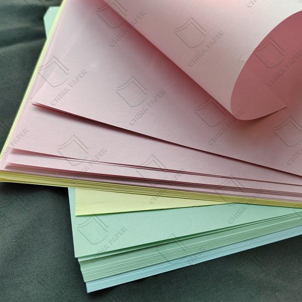 Inkjet Or Laser Printing 55gsm 70gsm Carbonless Paper NCR Paper For Consignment Notes