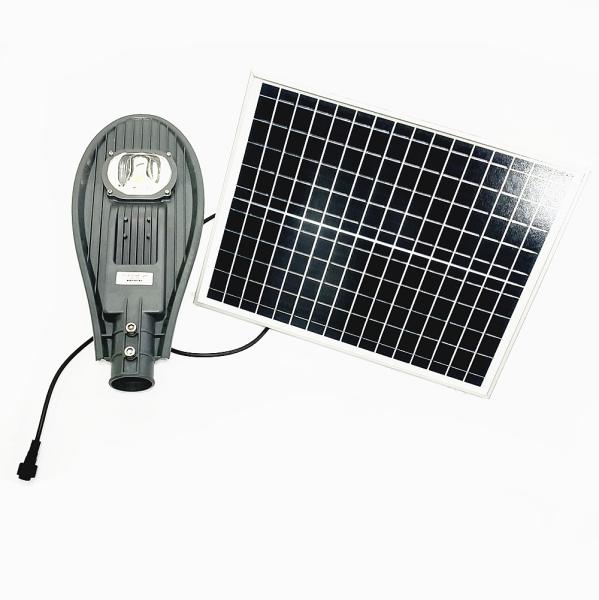 Quality 100W Solar Powered LED Street Lights HKV-AX03-100-1 With Battery Backup for sale