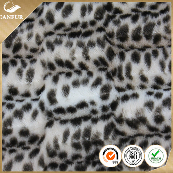 100% Polyester Knitted PV Plush Fabric with Yarn Count as Per Your Request