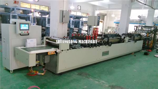 Doypack pouch bag making machine interface screen control SLZD-600
