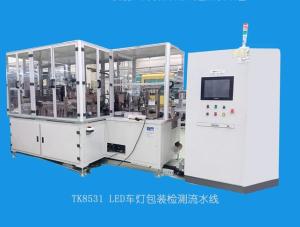 China PLC Automatic Packing Line Of Automotive Lamp Assembly And Testing Equipment wholesale