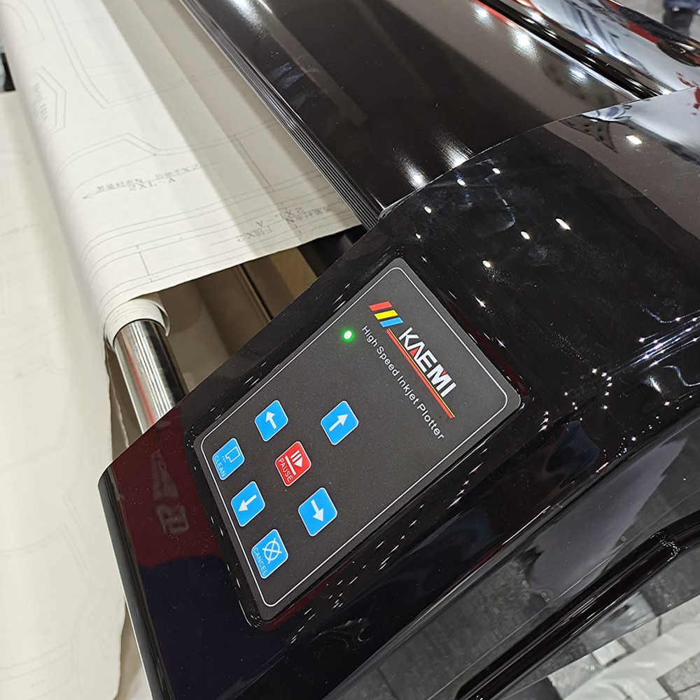 KAEMI EP350 Big Refillable Ink Tank Printing Plotter Machine For Construction Works