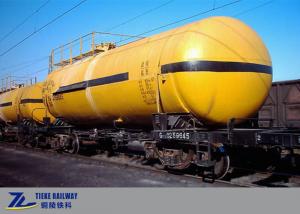 63 Ton Liquid Caustic Soda Railway Tanker Wagons For NaOH Liquid Alkali