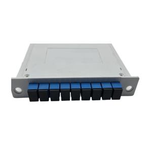 1X8 FTTH LC UPC Fiber Optic Box for Singlemode Duplex Optic and APC/UPC Ending Polishing