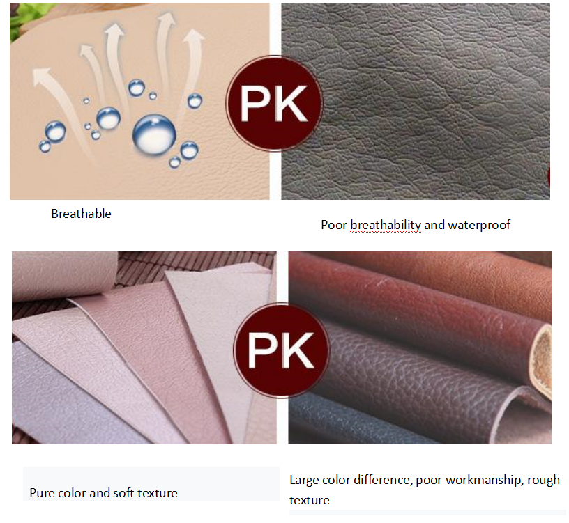  new model leather for shoe lining waterproof various bright colors