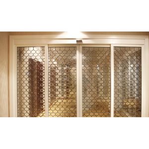 China decorative glass usded in sliding door wholesale