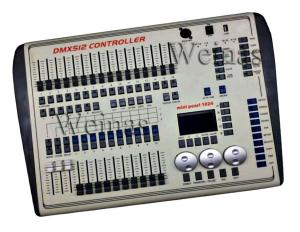 China 1024 Mini Pearl DMX Lighting Controller / Small DMX Controller 10 Scene Can Read wholesale