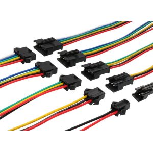 China Sm2.54mm 2p Cable Wiring Harness Male And Female Head wholesale
