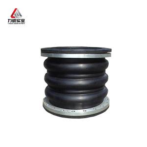 China Pressure Noise Reduction Three Sphere Flexible Rubber Joint With Corrosion Resistance wholesale