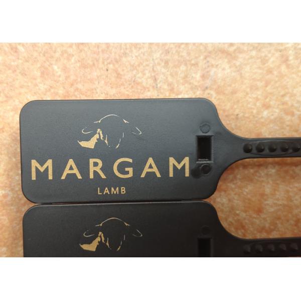Custom Logo Plastic Truck Seals 398N Tensile Strength 190mm Working Length