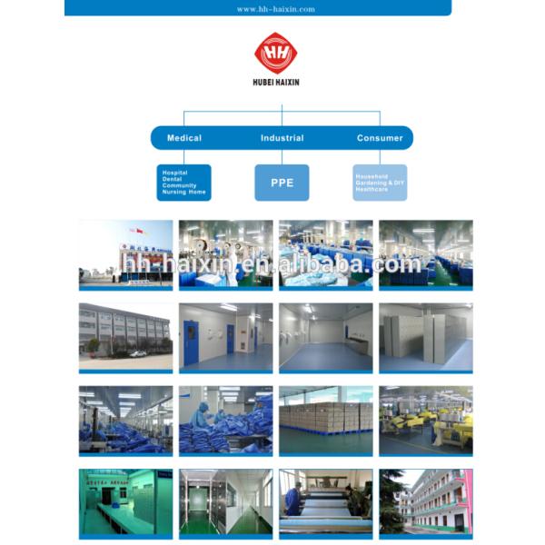 SMMS Disposable CPE Gown , Disposable Plastic Suit Apron neck