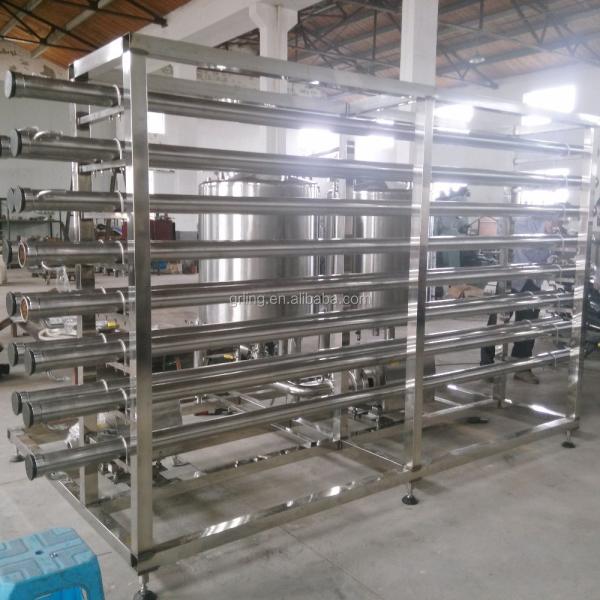 Quality 6.9mpa RO Water Treatment System Pilot Testing Machine 100-1000L Industrial Waste Water Treatment for sale