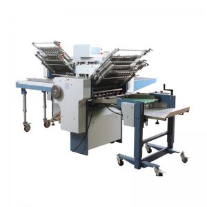 Large Format Booklet Folding Machines With 530mm Width Belt Driving Pile Feeder