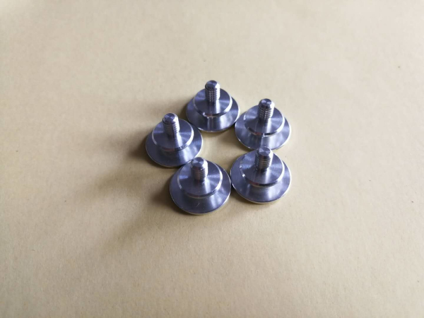Screw Nuts Aluminum Alloy Threads Tapped Hexagon Nuts