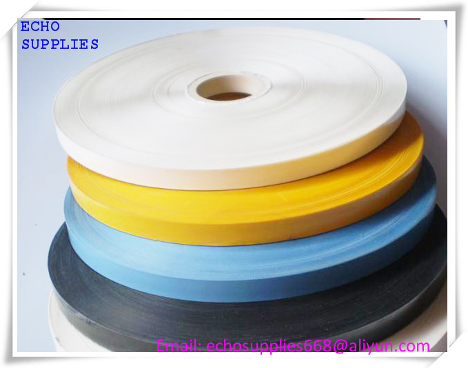 White color 10MM X 12,000M White marking tape for indent marking machine (HDPE jacket- Optical fiber cable)