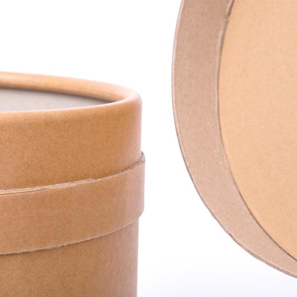 OD 31cm OH 40cm Fiber Storage Drums Round Cardboard Drums And Barrels