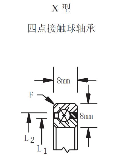 K05008AR0 50*66*8mm thin section ball bearing